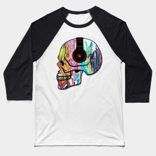 Hip Hop Skull [Solo] (The Twoot Channel) Baseball T-Shirt